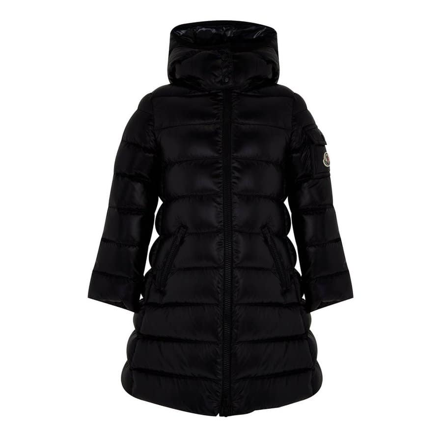 Moncler Moka Goose Down Detachable Hood Short Puffer Jacket
