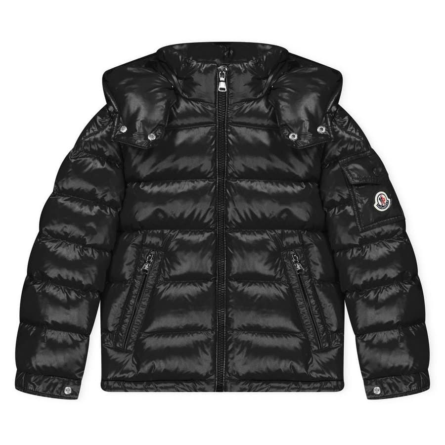 Moncler New Maya Goose Down Detachable Hood Short Puffer Jacket