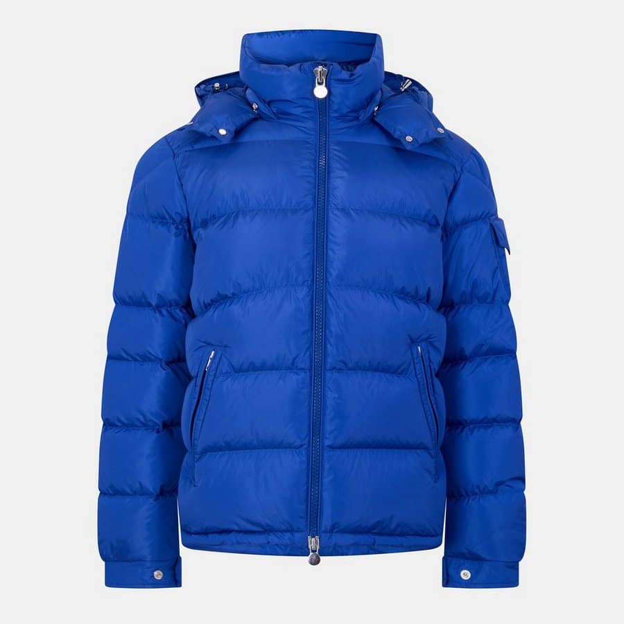 Moncler Maya Down Long Sleeve Short Puffer Jacket